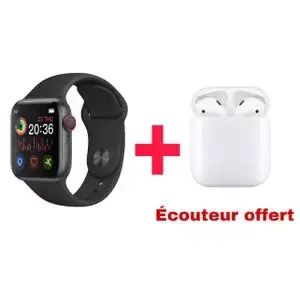 Smart Watch - Plein Écran Tactile - Tendance & Sport + écouteur sans fil