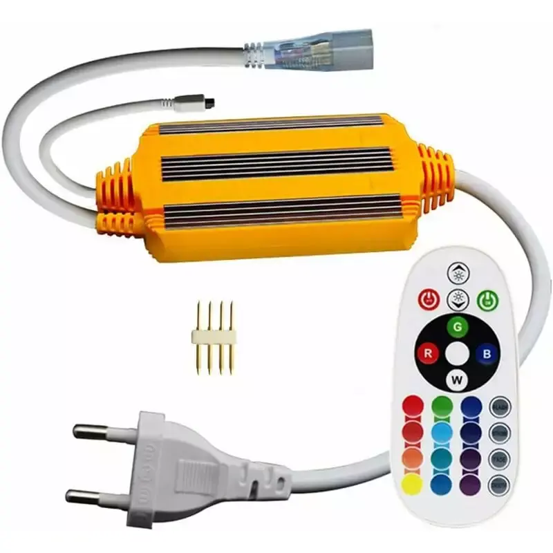 Kit de contrôleur pour bande LED RGB - 220V - waterproof
