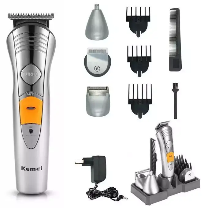 Tondeuse professionnelle Rechargeable 7en1 - KM 580A - Argent
