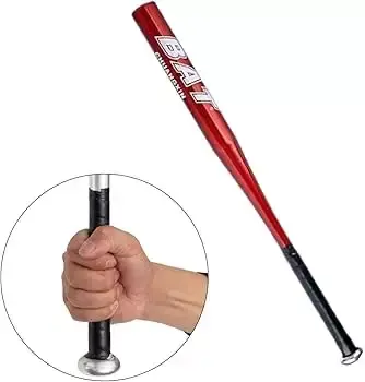 Batte DE Baseball - Oem Quality Aluminum - rouge