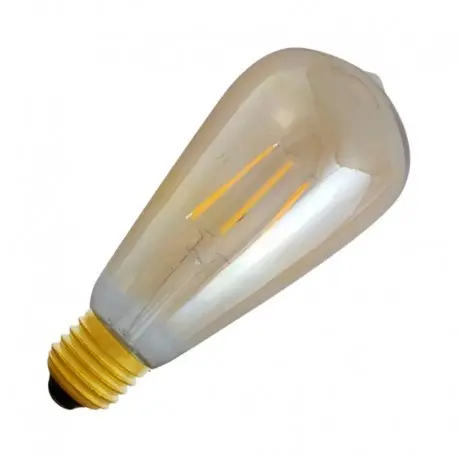 AMPOULE LED E27 ST64 FILAMENT 4W 2700°K