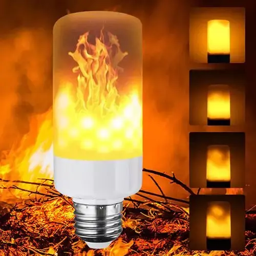 Ampoule LED effet flamme - 7w - 220 V - E27-