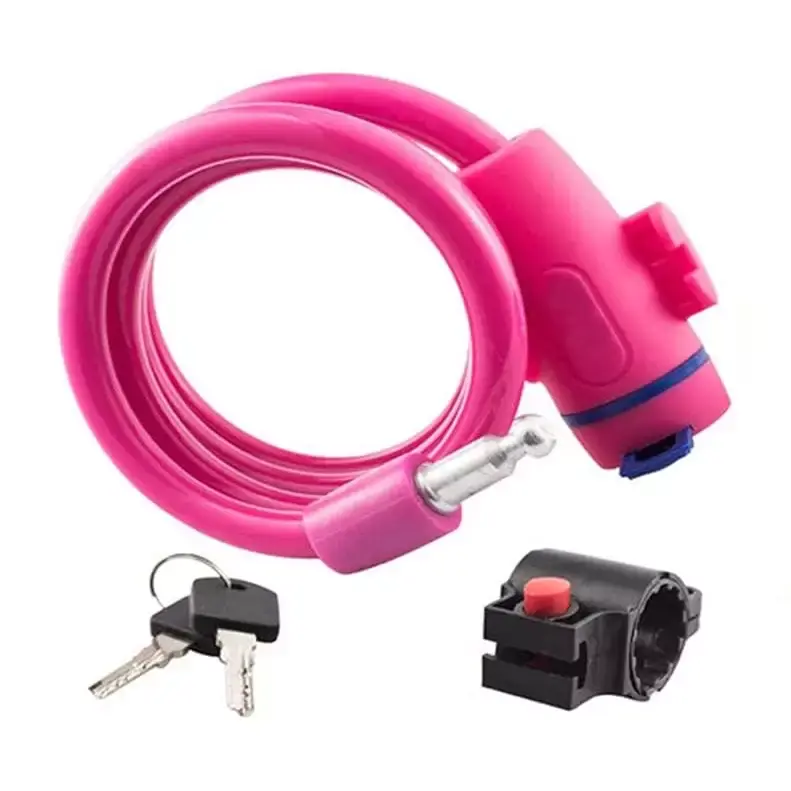 Cadenas vélo rose 1.20m