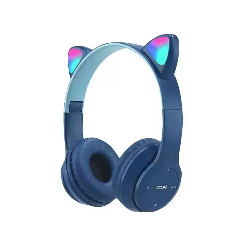 Casque-Micro Bluetooth P47 / Bleu
