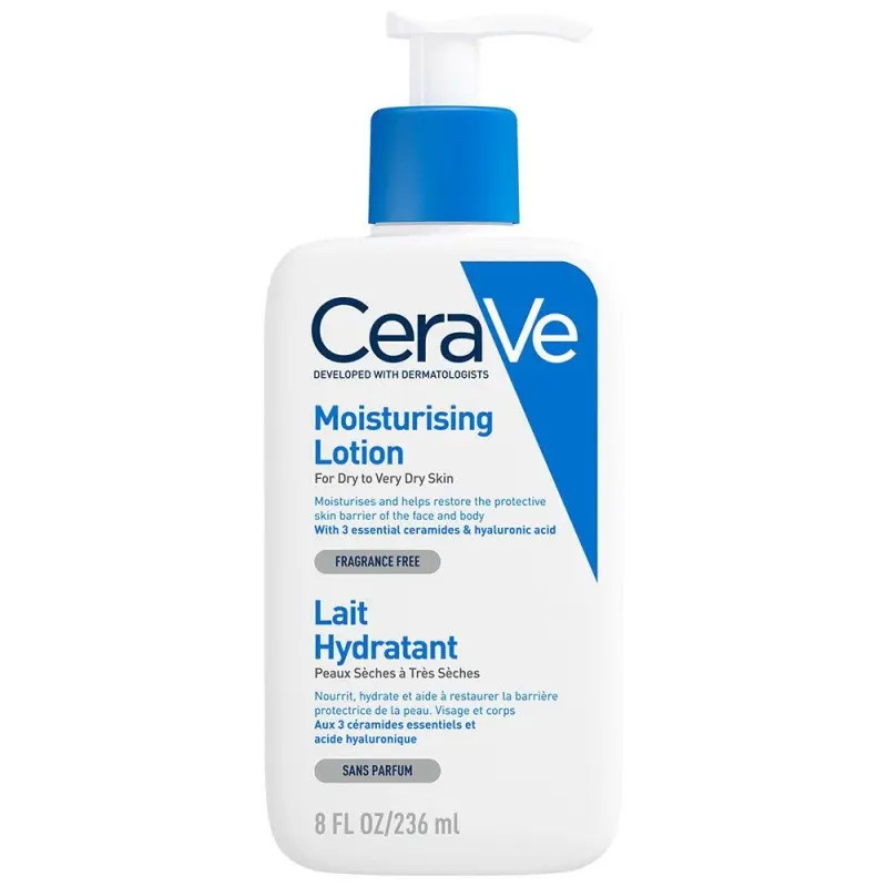 CeraVe Lait Hydratant Peaux Sèches à Très Sèches 236ml | Nextdeal Tunisie