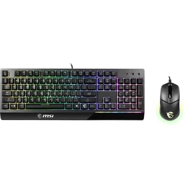 Clavier Gaming MSI VIGOR GK30 COMBO RGB / USB / AZERTY / Noir