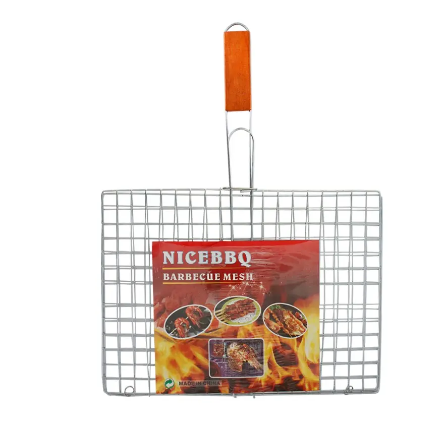 Double Grille Pour Barbecue En Inox
