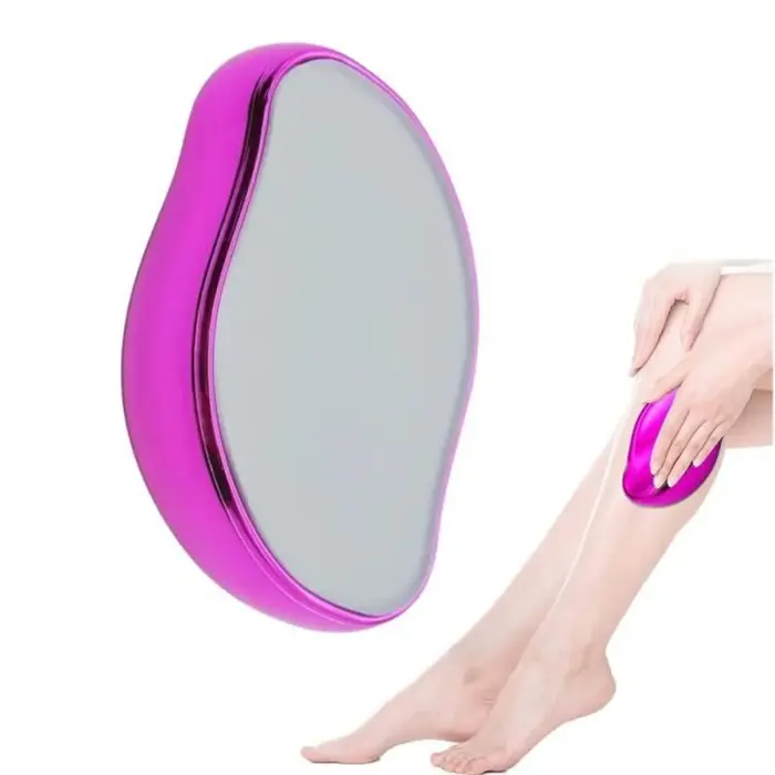 Épilateur Du Corps En Verre Cristal Violet