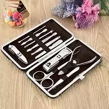 Kit de soin des ongles professionnel - Multicolore - 12 en 1