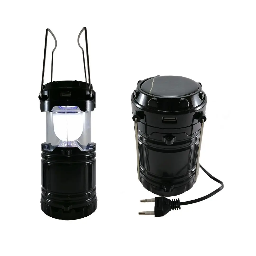 Lampe de camping avec énergie solaire +usb