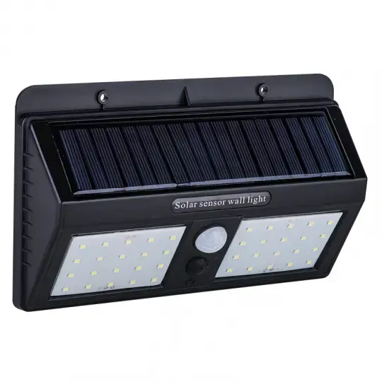 Lampe solaire - Extérieur - Etanche - 40 led