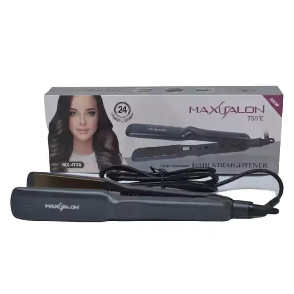 Plaque Cheveux Professionnel Céramique - Noir - 750°C - MX-4750 - Garantie 1 an