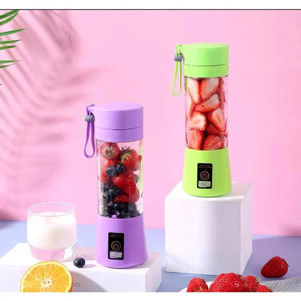 Mini mélangeur électronique 380ml, tasse mélangeur, Rechargeable par USB | Nextdeal Tunisie