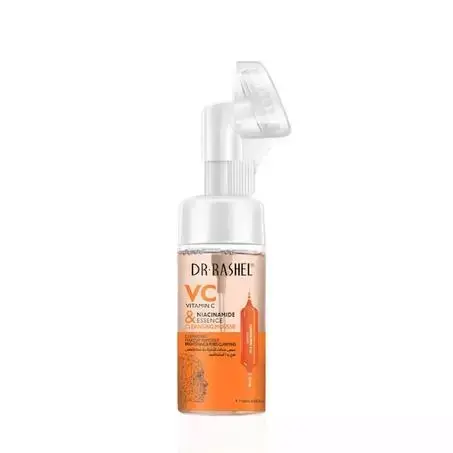 Mousse Nettoyante Visage avec brosse à la vitamine C