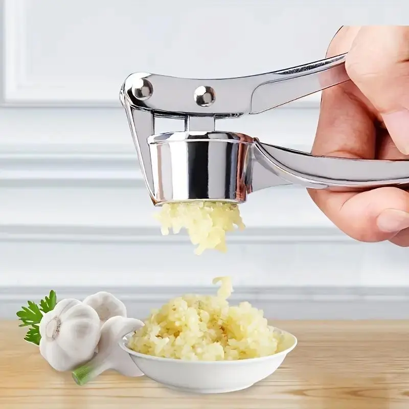 Nouveau Presse-ail multifonctionnel en acier inoxydable, outil de cuisine lavable,