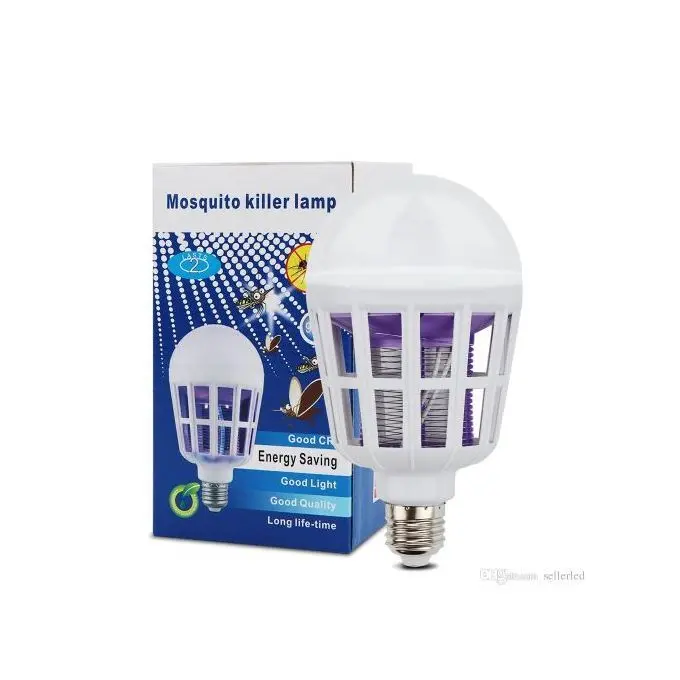 Pack 4 ampoules LED tueur de moustique