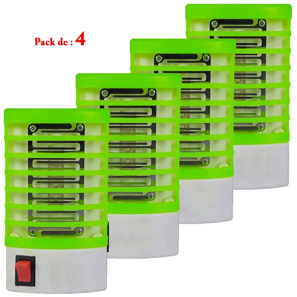Pack De 4 Anti Moustiques Électrique