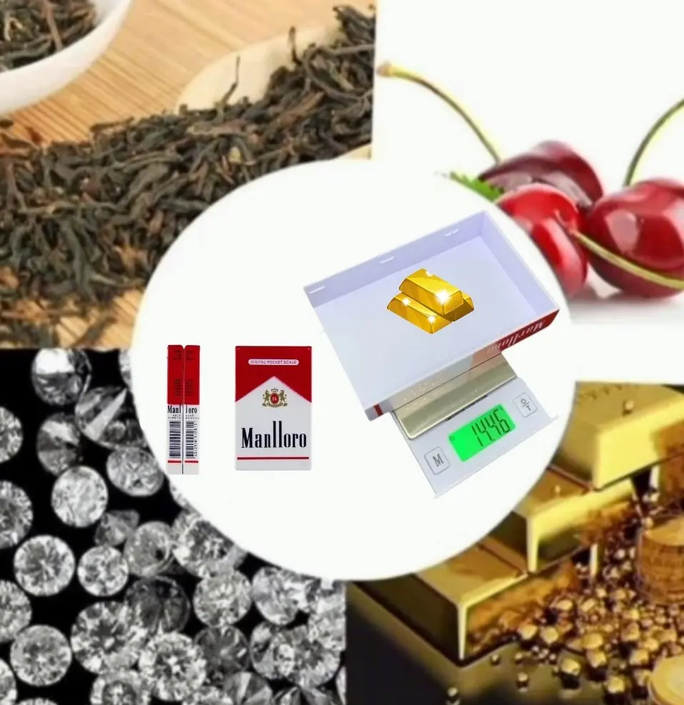Petite Balance Numérique De Poche - Forme de Paquet De Cigarettes - 0,01 à 600 g