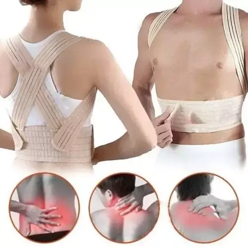 Soutien Correcteur De Posture Confortable - Unisexe - Taille Standard - Beige