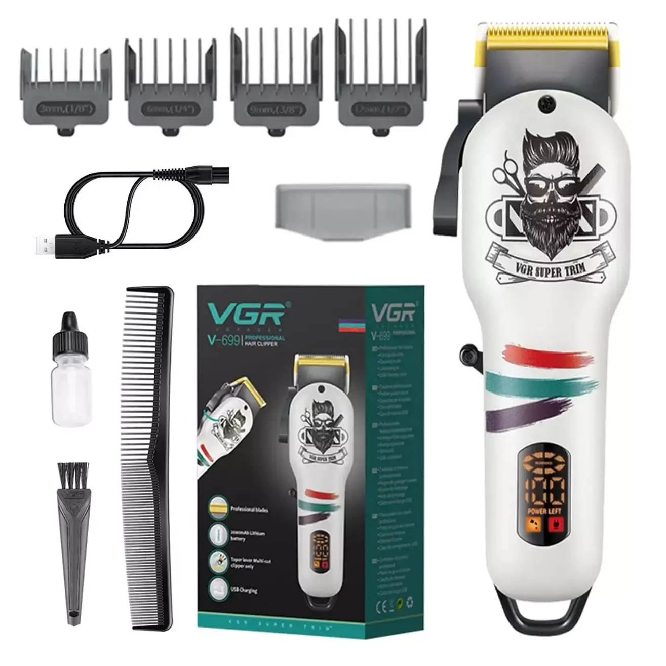 Tondeuse à Cheveux Professionnel VGR V-699
