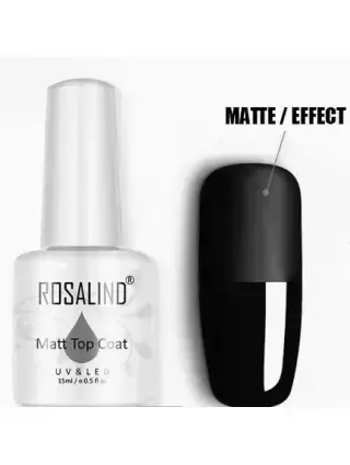 Top Coat Matte 15ml Rosalind