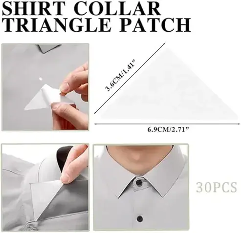Patch de mise en forme de col de chemise (20pcs)
