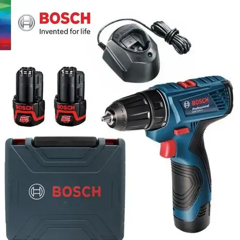 Perceuse Visseuse sans fil - Double batterie lithium - 12 V - GSR 120-LI