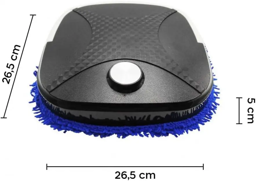 Robot capture de poussière automatique pour sols mous, moup en microfibre, nettoyage du sol, appareils ménagers, Tactile, Déhoussable, lavable