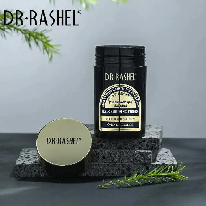 Fibres Capillaires Densifiantes En 5 Secondes Pour Hommes Et Femmes - Noir