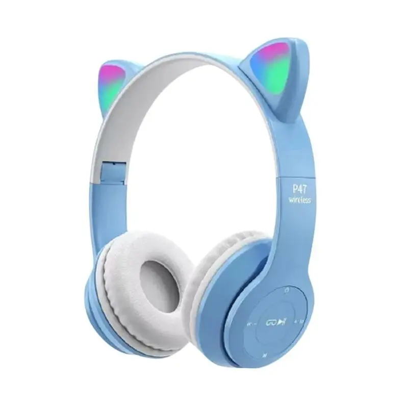 Casque P47M Cat Bleu ciel