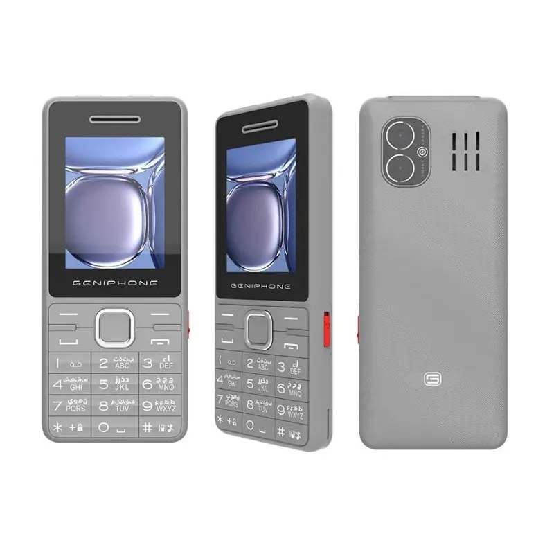 Téléphone Portable GENIPHONE A33 Gris