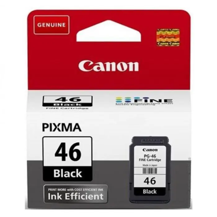 Cartouche jet d’encre original CANON PG46 – Noir (PG-46)