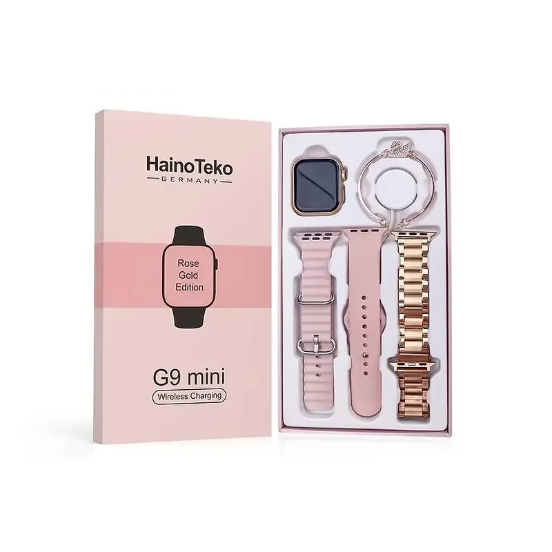 Montre Connectée Haino Teko G9 Mini avec 3 Ceintures