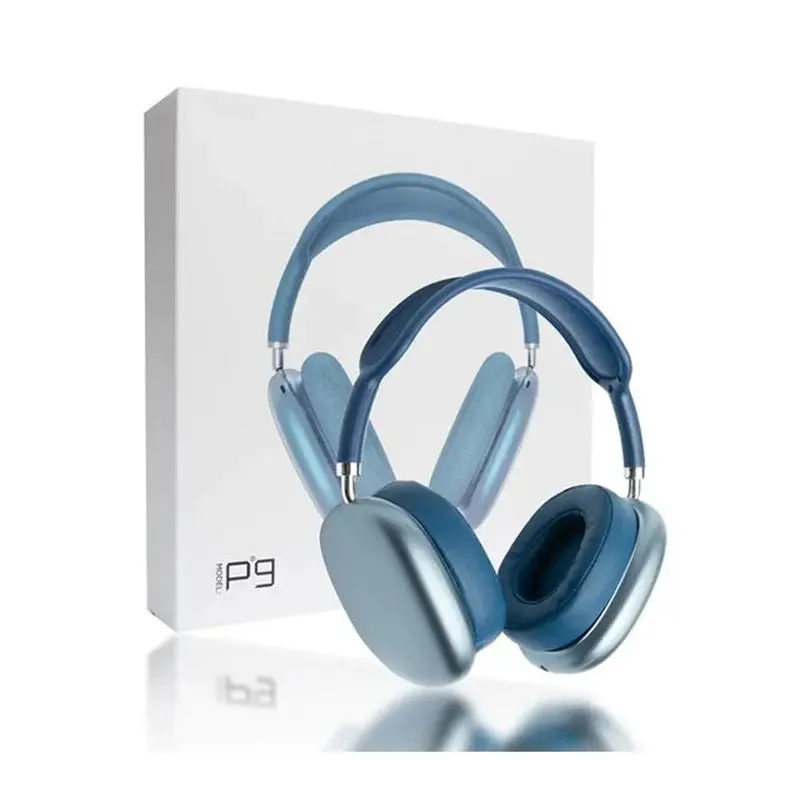 Casque Sans Fil Bluetooth P9 Bleu